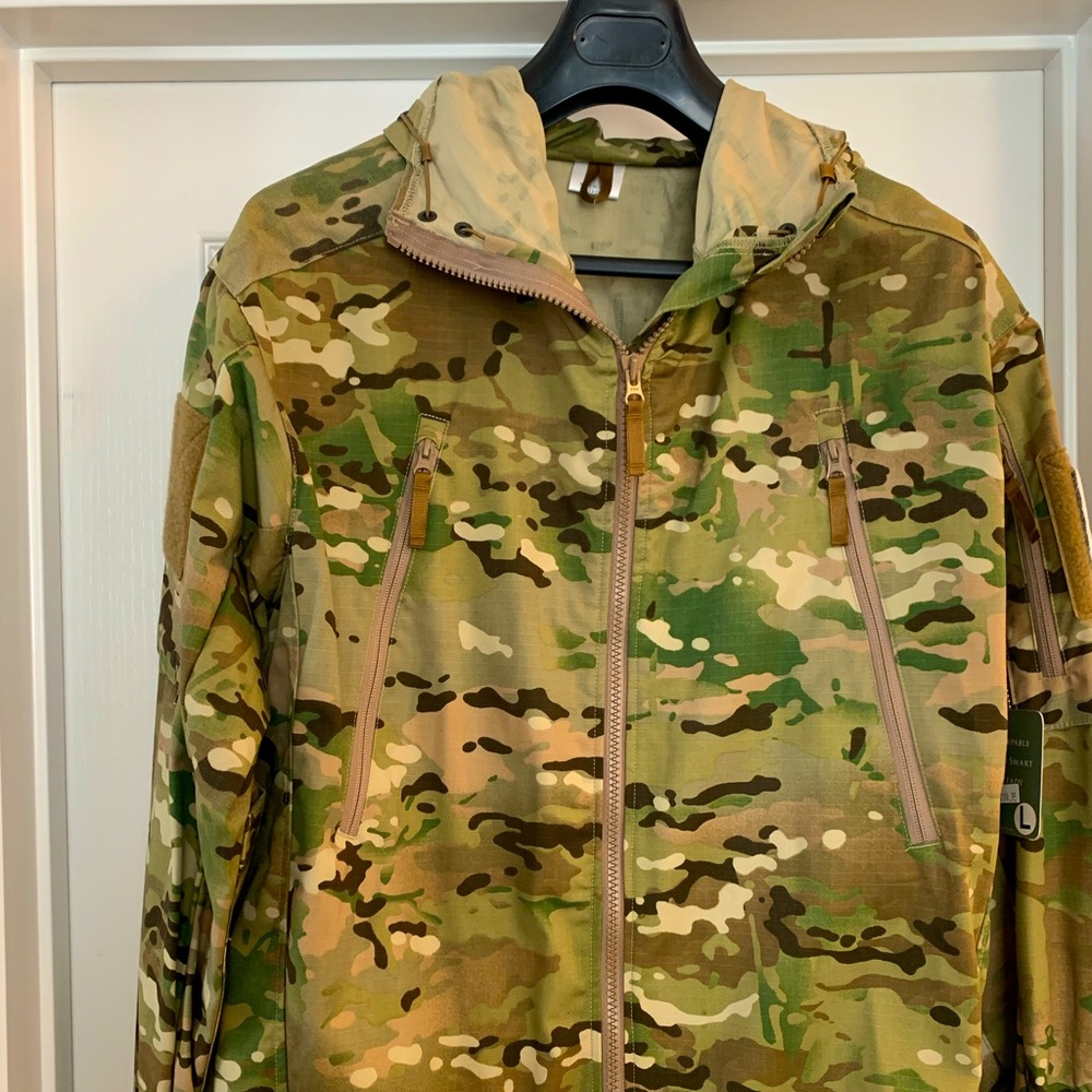 Triple Aught Design TAD Gear Military style field hooded jacket, large
